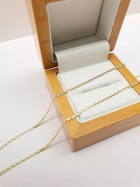 ZŁOTY NIESKALANY ŁAŃCUSZEK! 3,47G! 585