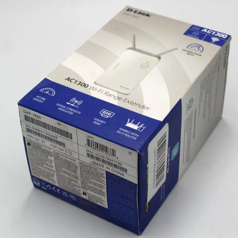 WZMACNIACZ WIFI D-LINK DAP-1620 MESH AC1300 DB