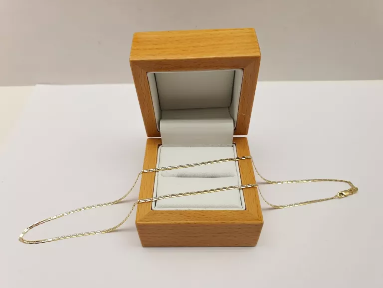 ZŁOTY NIESKALANY ŁAŃCUSZEK! 3,47G! 585