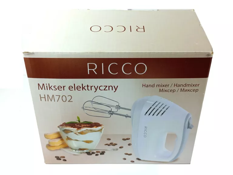 MIKSER ELEKTRYCZNY RICCO HM702 PUDEŁKO