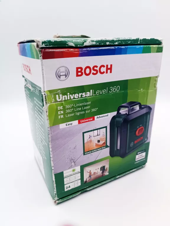LASER KRZYŻOWY BOSCH LEVEL 360