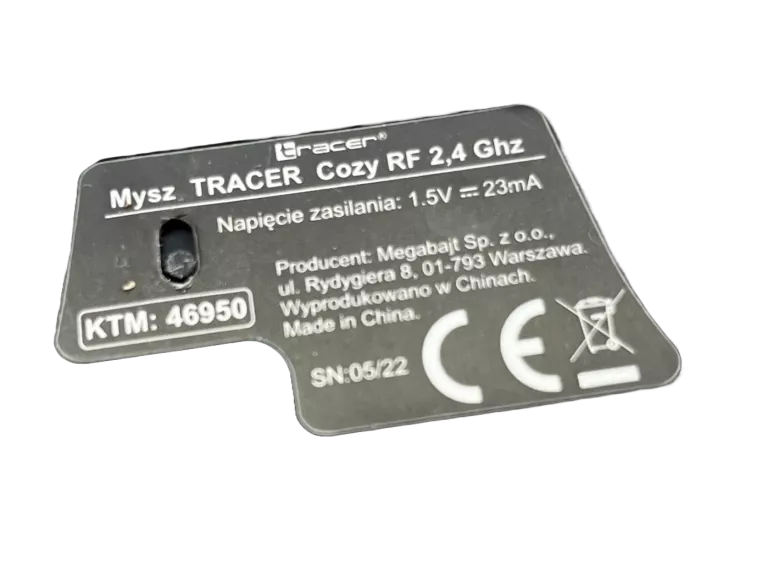 MYSZ KOMPUTEROWA TRACER COZY RF 2,4GHZ