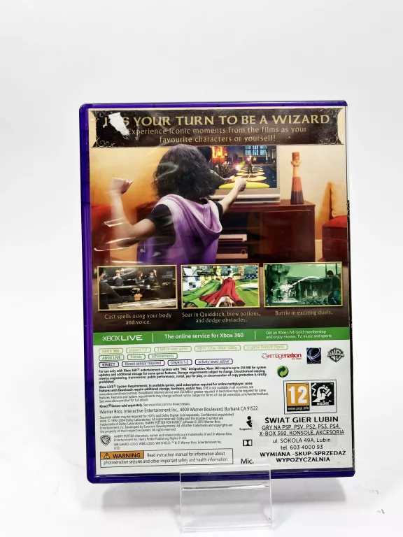 GRA XBOX 360 HARRY POTTER / KINECT