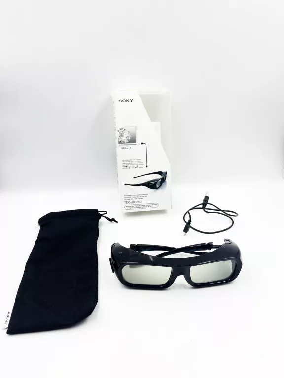 OKULARY 3D SONY TDG-BR250 CZARNE
