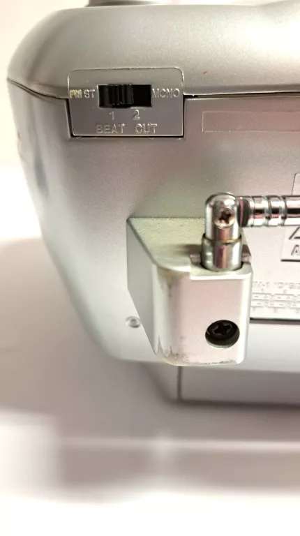 RADIOMAGNETOFON Z MP3 JVC MODEL RC-EZ53S + KABEL ZASILAJĄCY