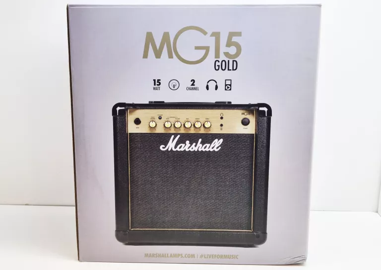 GITARA ELEKTRYCZNA HARLEY BENTON DC-600 VI ORAZ WZMACNIACZ MARSHALL MG15
