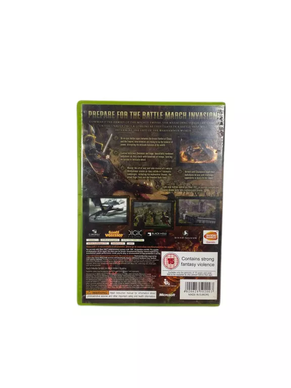 WARHAMMER BATTLE MARCH XBOX 360
