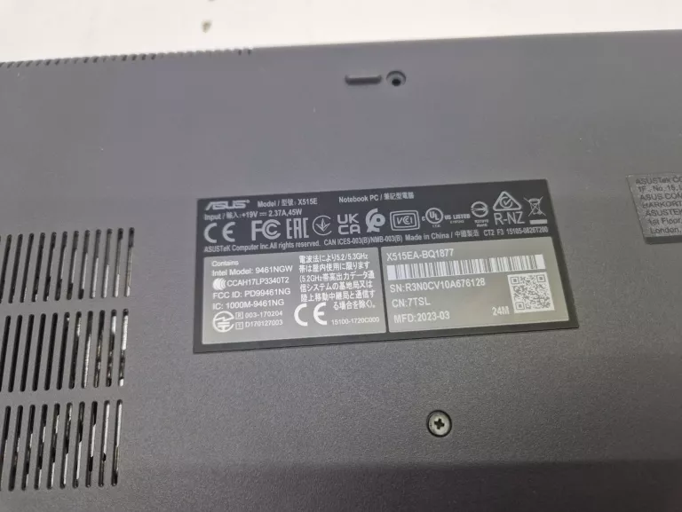 LAPTOP ASUS X515EA BQ1877 KARTON