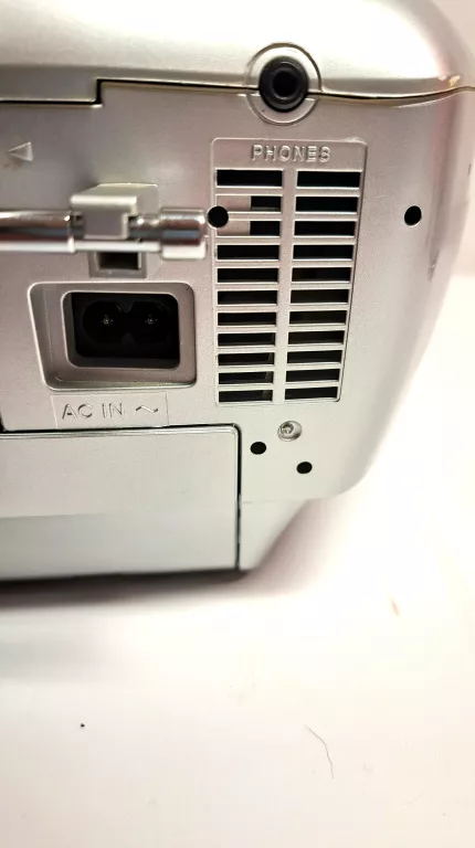 RADIOMAGNETOFON Z MP3 JVC MODEL RC-EZ53S + KABEL ZASILAJĄCY