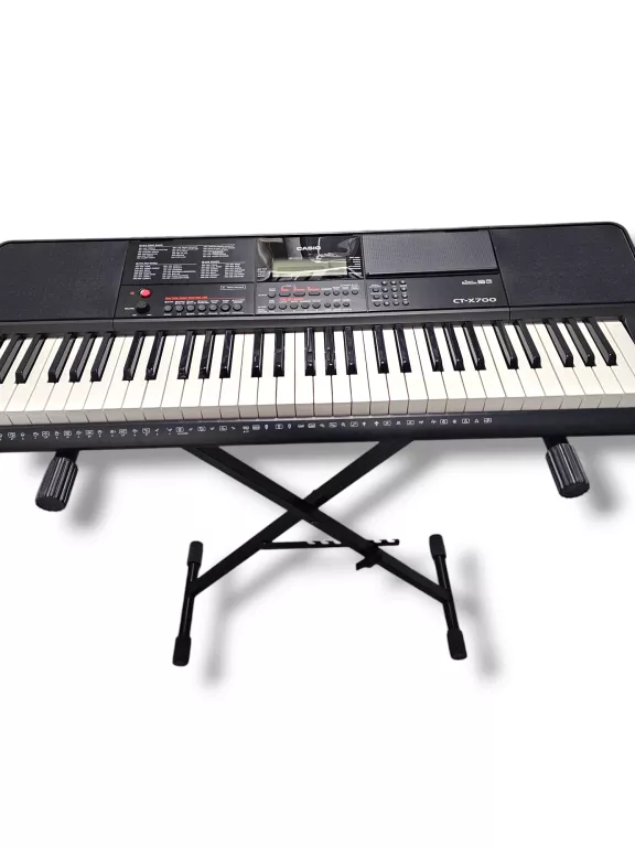 KEYBOARD DYNAMICZNA KLAWIATURA - CASIO CT-X700/POKROWIEC+2PODSTAWKI