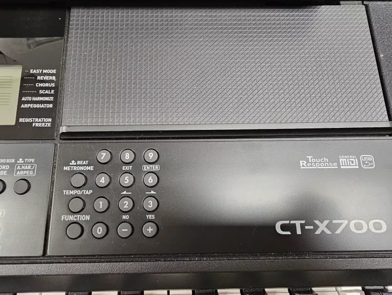 KEYBOARD DYNAMICZNA KLAWIATURA - CASIO CT-X700/POKROWIEC+2PODSTAWKI