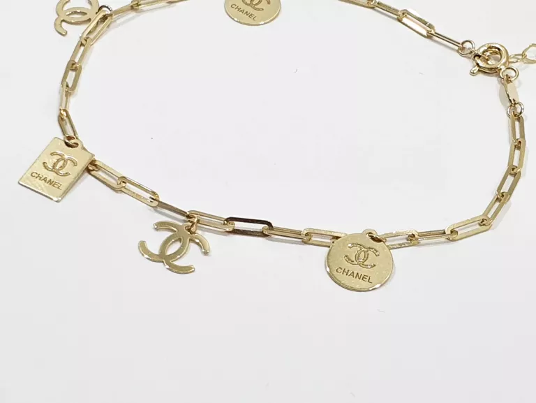 DELIKATNA ZŁOTA BRANSOLETKA CHANEL 585 2,34G 20CM