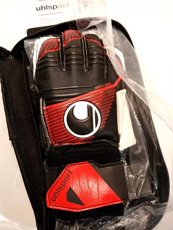 RĘKAWICE BRAMKARSKIE UHLSPORT POWERLINE SOFT FLEX FRAME ROZMIAR 5