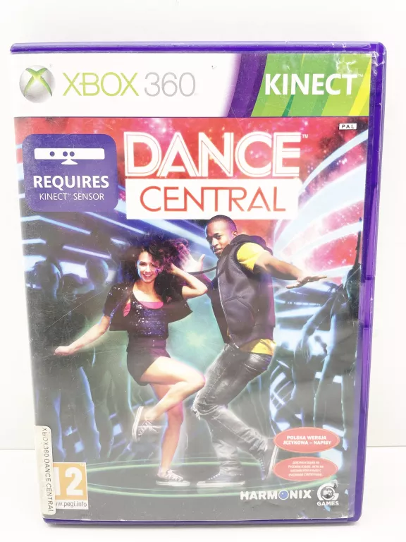 GRA DANCE CENTRAL KINECT XBOX 360