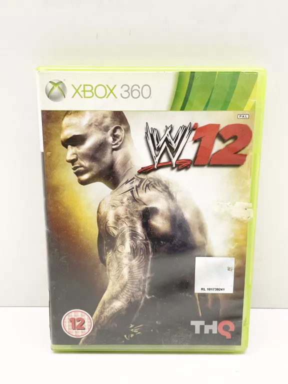 GRA W12 WRESTLEMANIA XBOX 360