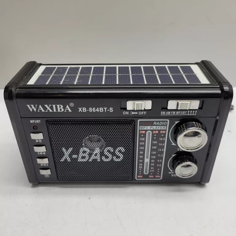 RADIO SOLARNE KUCHENNE USB FM AM TF BLUETOOTH