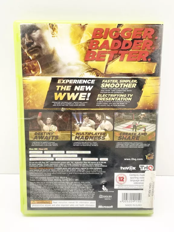 GRA W12 WRESTLEMANIA XBOX 360