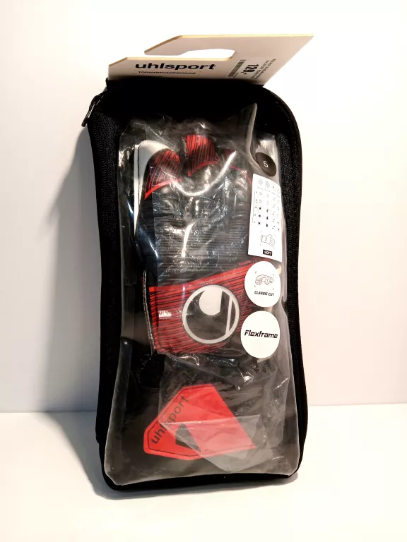 RĘKAWICE BRAMKARSKIE UHLSPORT POWERLINE SOFT FLEX FRAME ROZMIAR 5