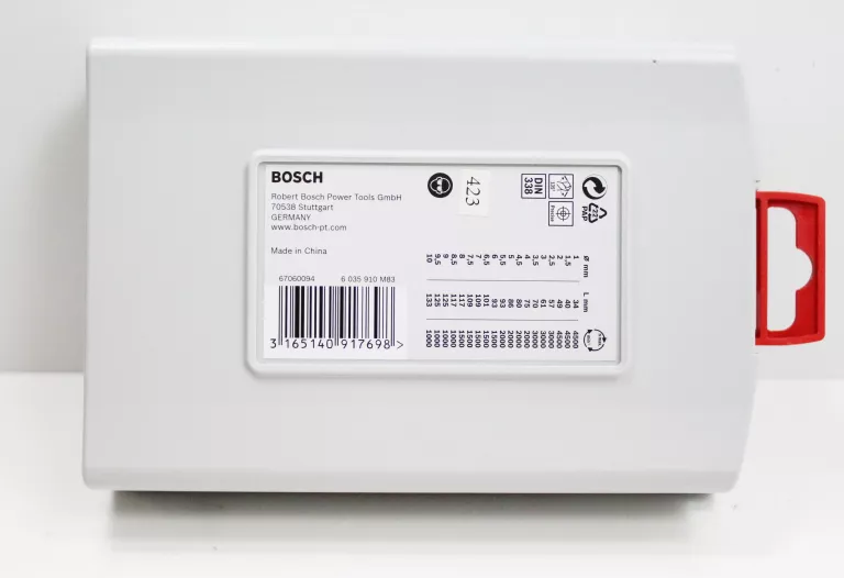 ZESTAW WIERTEŁ BOSCH HSS POINTTEQ 19