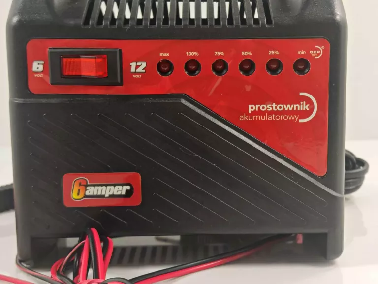 PROSTOWNIK SAMOCHODOWY AKUMULATOROWY 6A GEP HB-1206