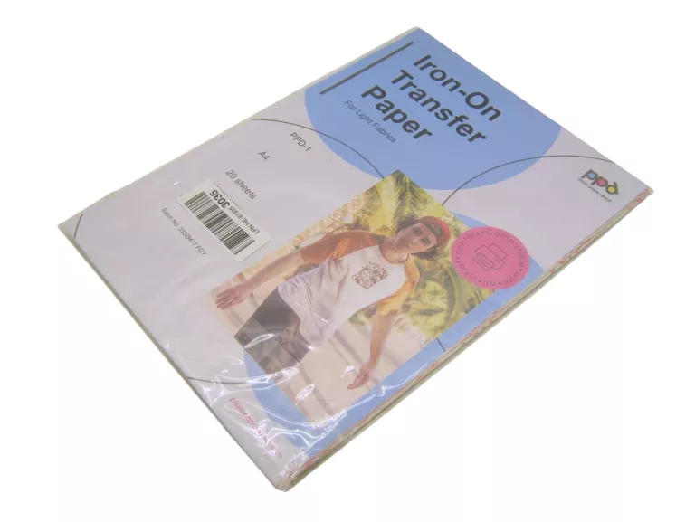 PAPIER TRANSFEROWY DO NAPRASOWANEK PPD-1 20 KARTEK A4