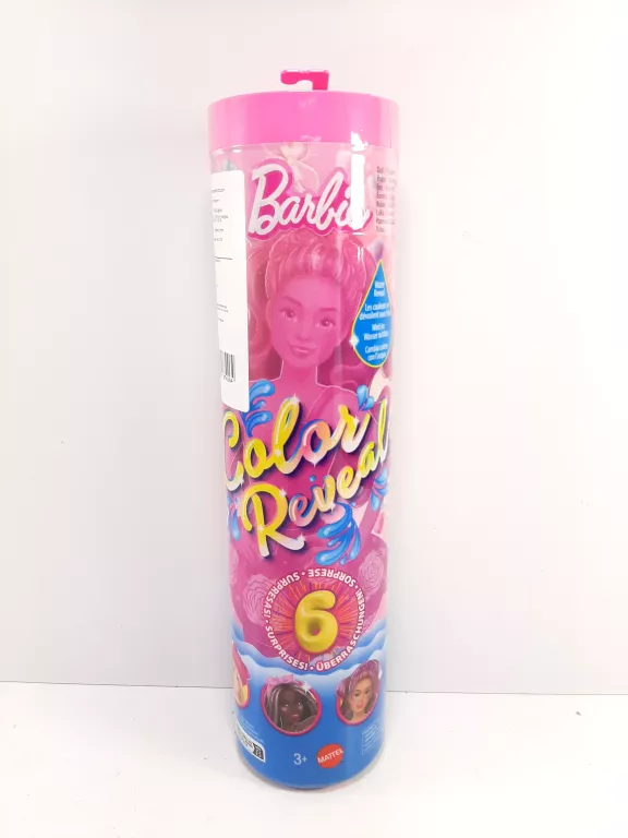 BARBIE COLOR REVEAL LALKA W TUBIE