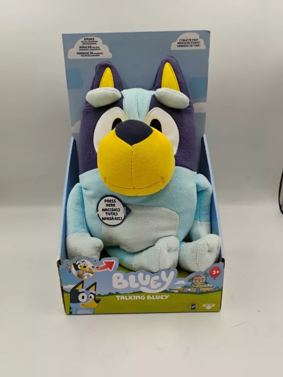 BLUEY TALKING BLUEY MASKOTKA