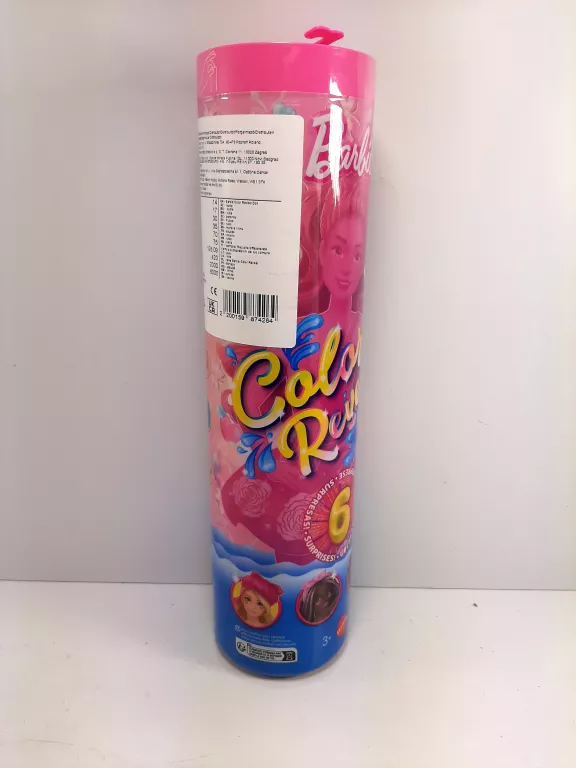 BARBIE COLOR REVEAL LALKA W TUBIE