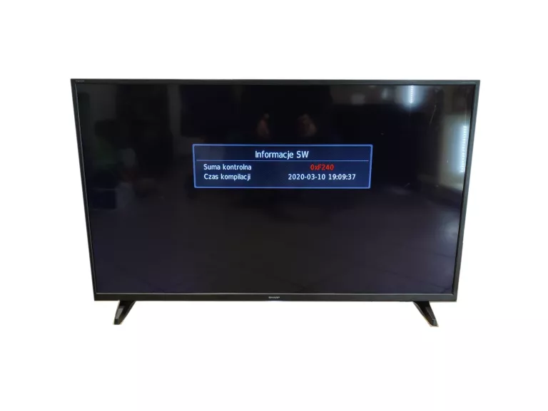 TELEWIZOR SHARP 40CF5E HDMI DVB-T2 HEVC FULL HD USB HARMAN KARDON