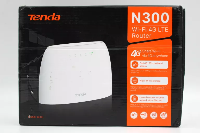 ROUTER WI-FI 3G 4G VOLTE N300 TENDA 4G06