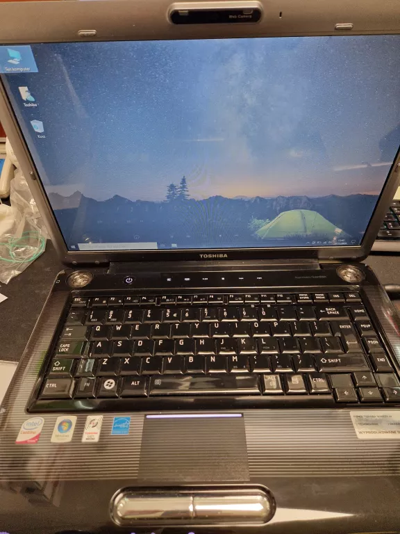 LAPTOP TOSHIBA A300-1EG 4/250 HDD INTEL CORE 2 DUO T5750