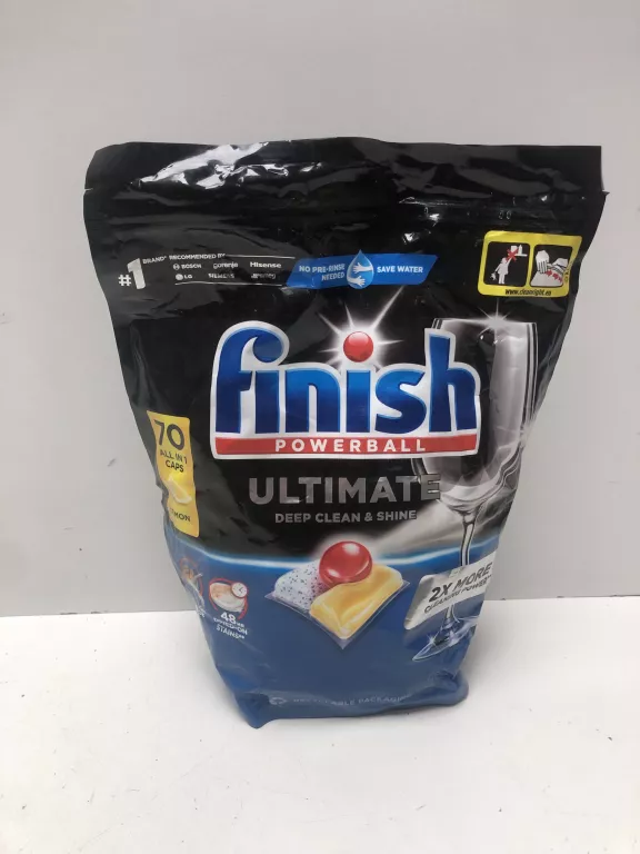 FINISH POWERBAL ULTIMATE 70 CAPS LEMON