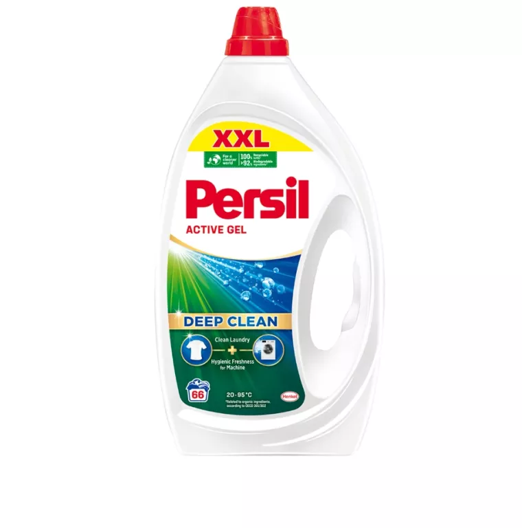 PERSIL ACTIVE GEL DO PRANIA BIAŁYCH TKANIN 2,97L 66 PRAŃ