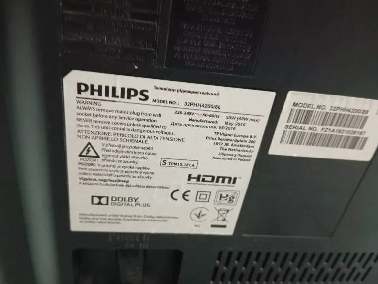 TV PHILIPS 32 PHH 4200