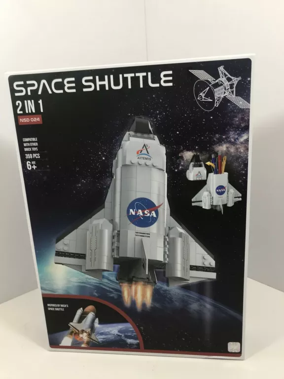 KLOCKI SPACE SHUTTLE 2 W 1 NSD 024