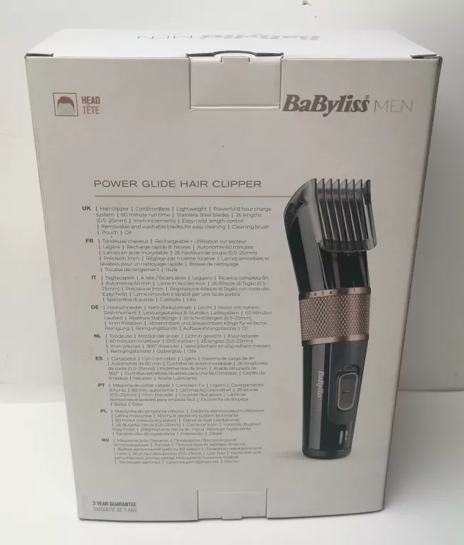 MASZYNKA DO STRZYŻENIA BABYLISS E974E