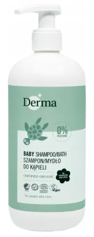 DERMA ECO BABY SZAMPON I MYDŁO DO KĄPIELI 500 ML HIPOALERGICZNE