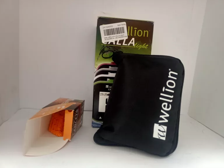 WELLION CALLA LIGHT GLUKOMETR + 50 LANCENTÓW WELLION