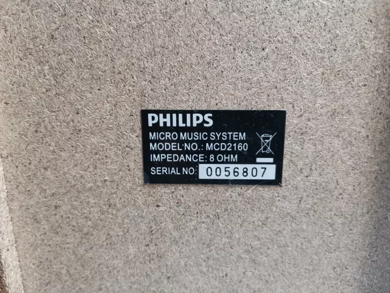WIEŻA PHILIPS MCD 2160 DVD