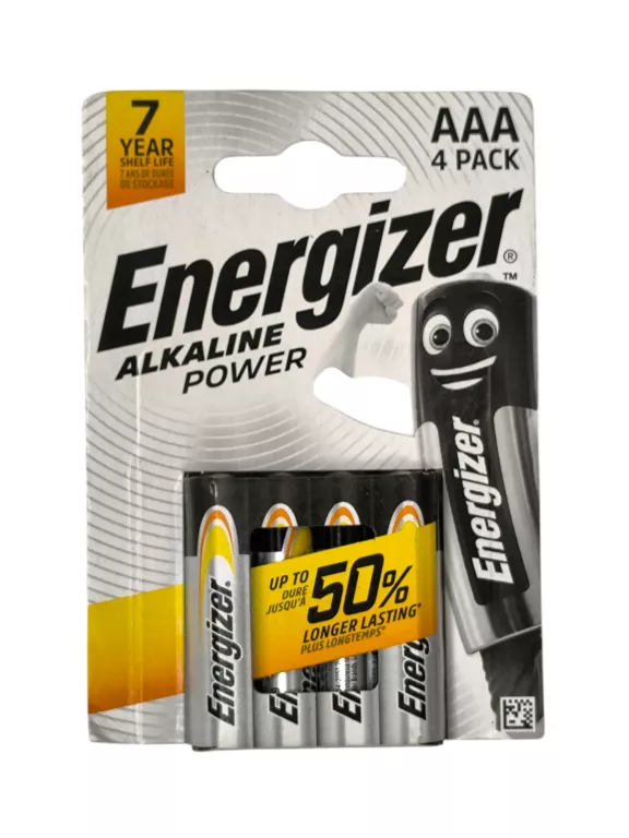 BATERIA ALKALICZNA ENERGIZER AAA (R3) 4 SZT.