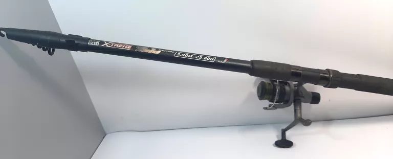 WĘDKA MISTRALL X TREME TELE 3,90 M 25-60 G + KOŁOWROTEK KONGER