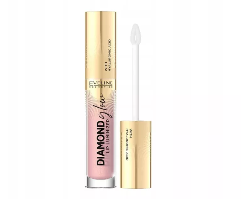 EVELINE COSMETICS DIAMOND GLOW LIP LUMINIZER 03 CARAMEL ICE CREAM