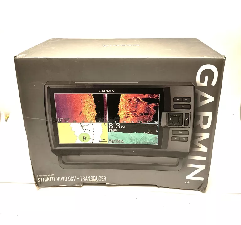 ECHOSONDA GARMIN STRIKER VIVID 9SV KOMPLET AKCESORIA FV