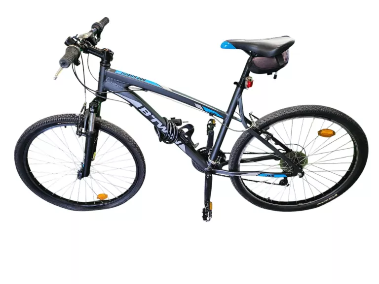 ROWER GÓRSKI MTB B'TWIN ROCKRIDER 340 CZARNY RAMA S 26"