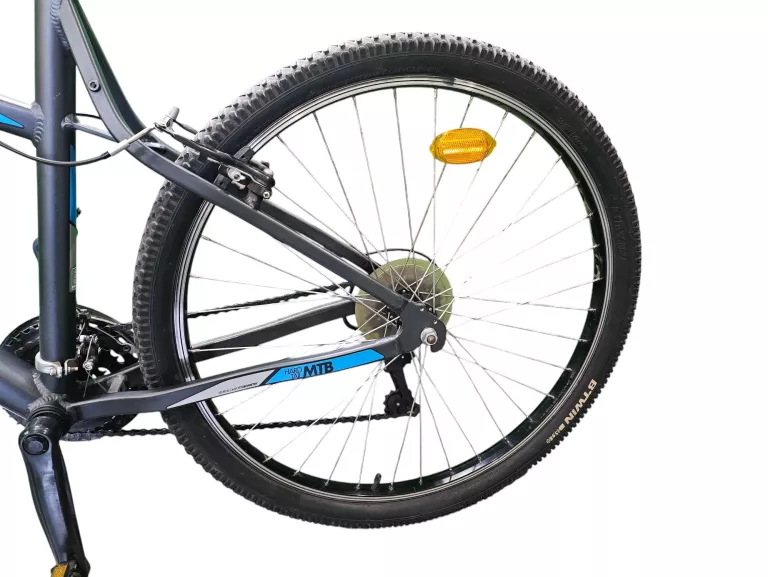 ROWER GÓRSKI MTB B'TWIN ROCKRIDER 340 CZARNY RAMA S 26"
