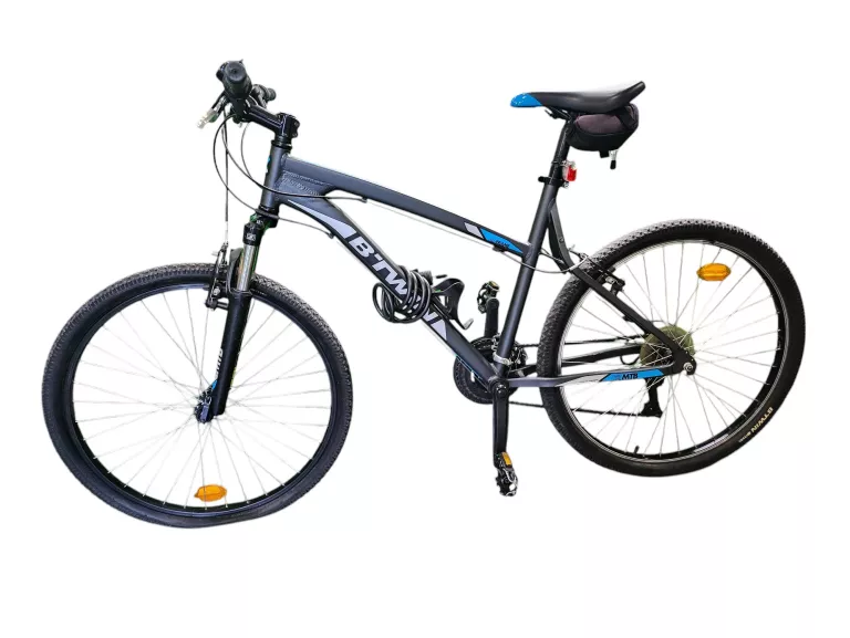 ROWER GÓRSKI MTB B'TWIN ROCKRIDER 340 CZARNY RAMA S 26"