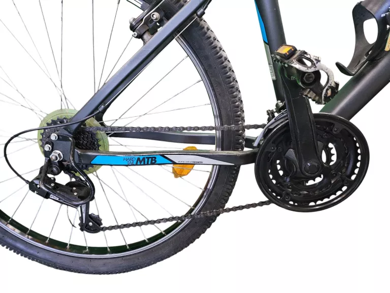 ROWER GÓRSKI MTB B'TWIN ROCKRIDER 340 CZARNY RAMA S 26"