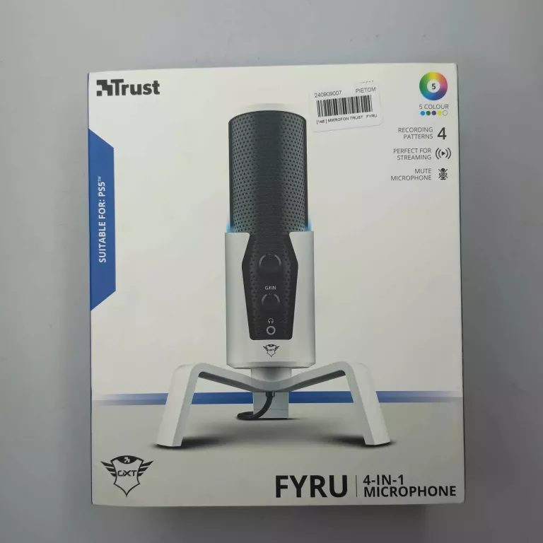 MIKROFON TRUST FYRU GXT 258W