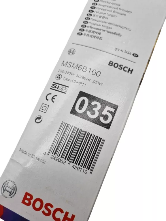 BLENDER BOSCH MSM6B100 280W - OKAZJA!