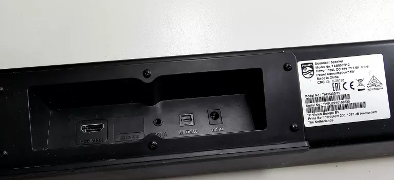 SOUNDBAR TAB 5305/12 2.1 70W PHILIPS